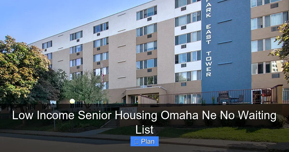 Low Income Senior Housing Omaha Ne No Waiting List