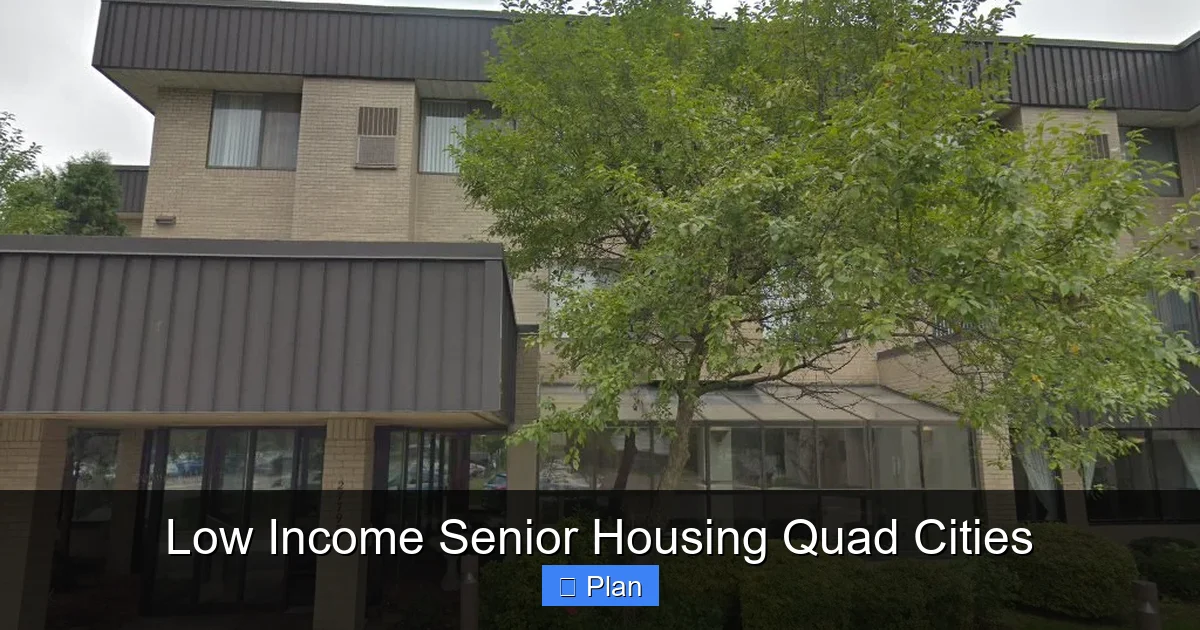 Low Income Senior Housing Quad Cities