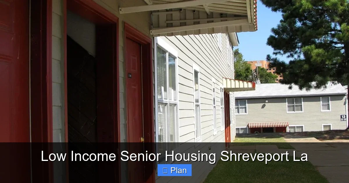Low Income Senior Housing Shreveport La