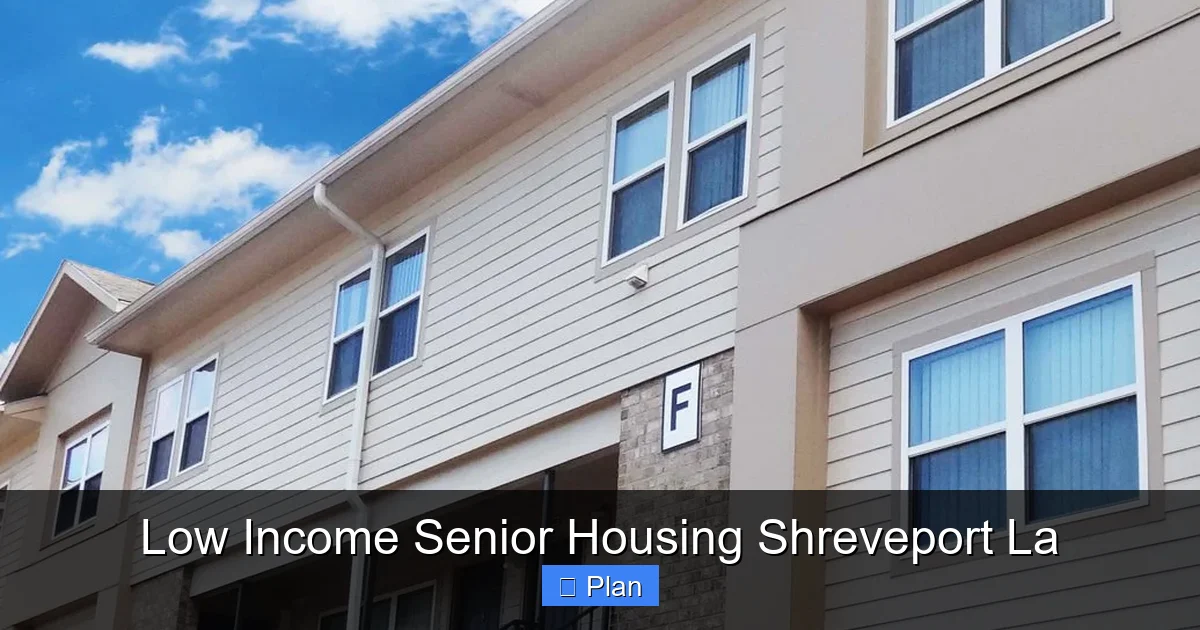 Low Income Senior Housing Shreveport La