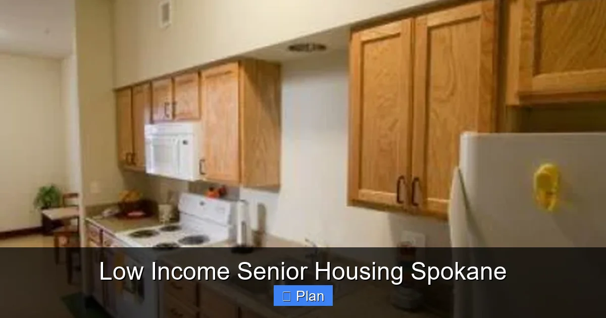 Low Income Senior Housing Spokane