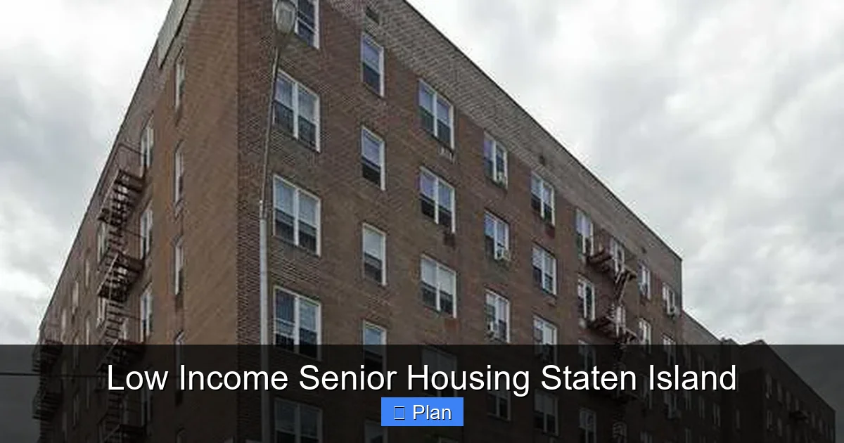 Low Income Senior Housing Staten Island