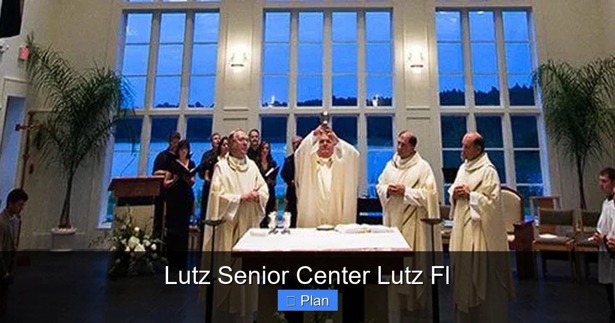 Lutz Senior Center Lutz Fl