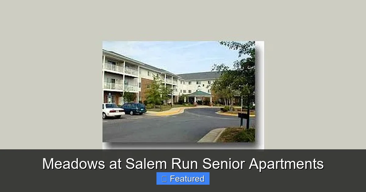 Meadows at Salem Run Senior Apartments