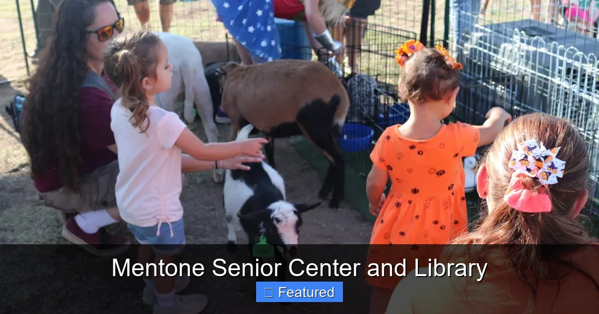 Mentone Senior Center and Library