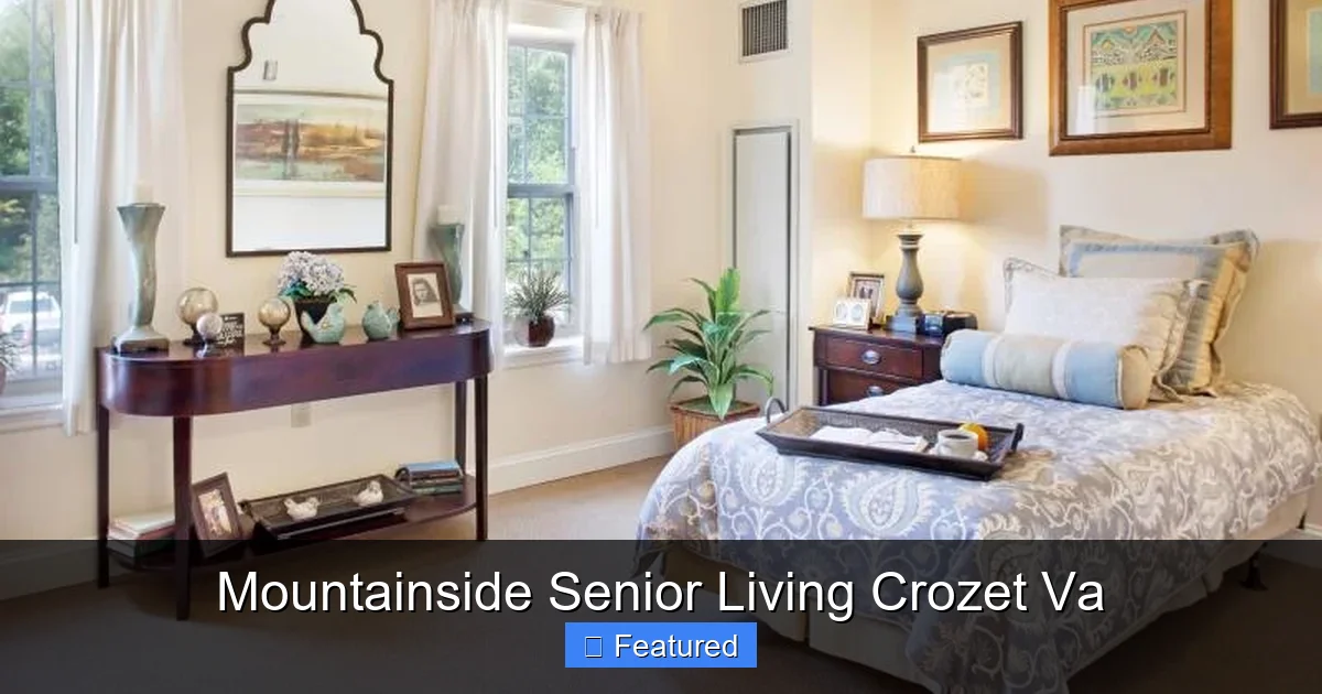 Mountainside Senior Living Crozet Va