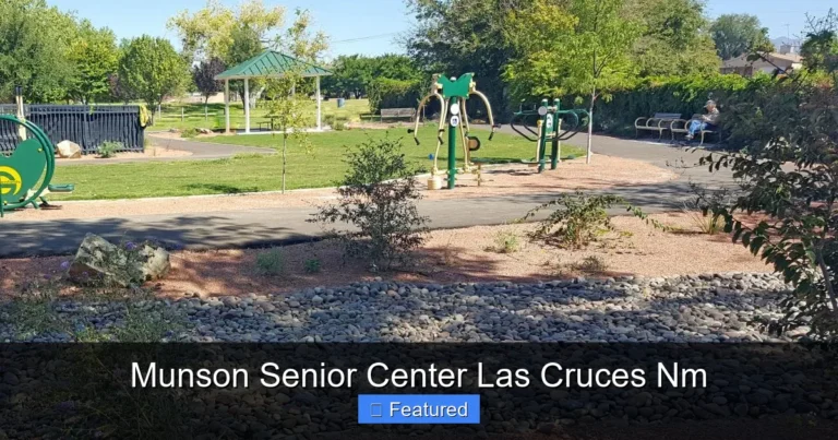 Munson Senior Center Las Cruces Nm