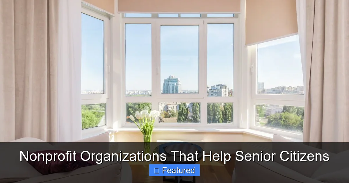 Nonprofit Organizations That Help Senior Citizens