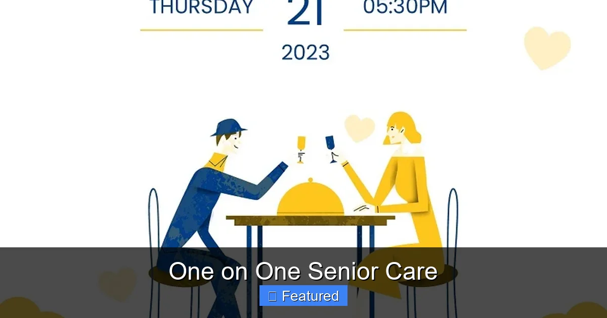 One on One Senior Care