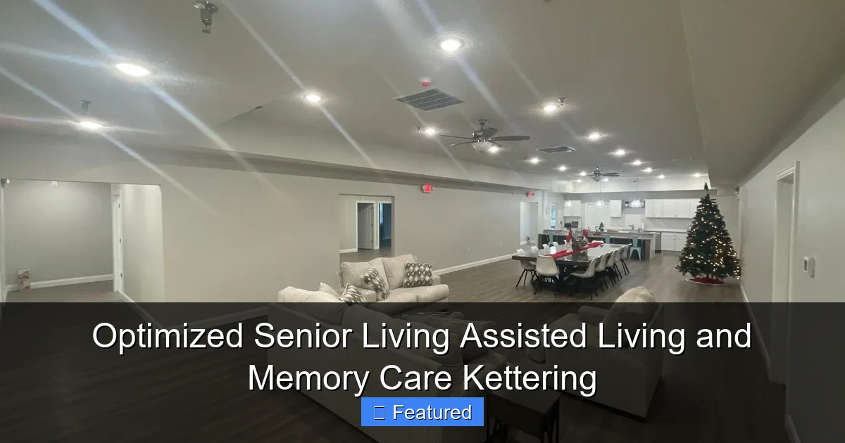 Optimized Senior Living Assisted Living and Memory Care Kettering