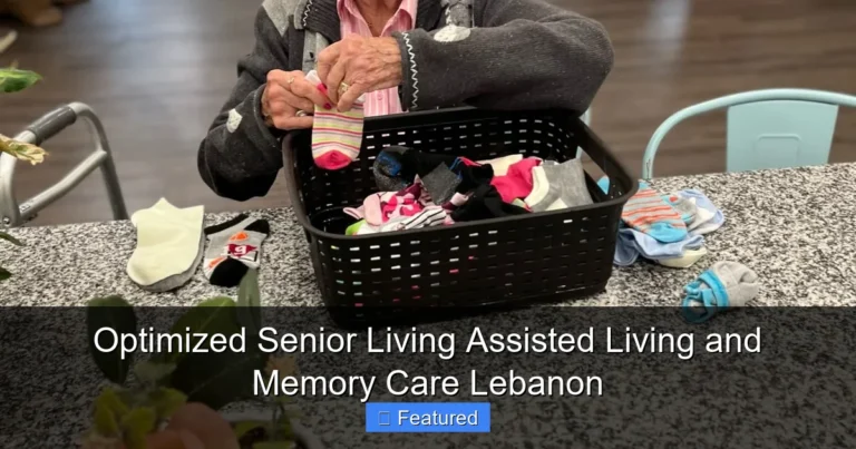 Optimized Senior Living Assisted Living and Memory Care Lebanon