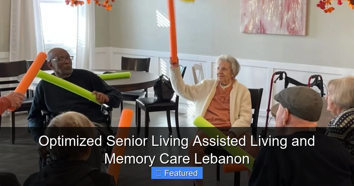 Optimized Senior Living Assisted Living and Memory Care Lebanon