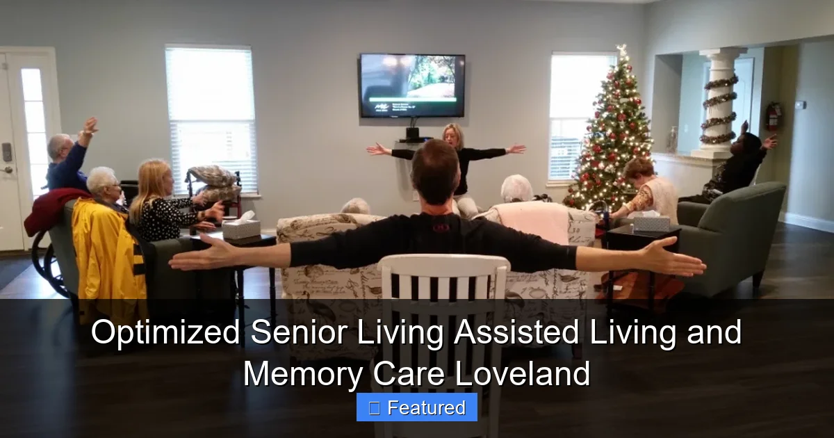 Optimized Senior Living Assisted Living and Memory Care Loveland