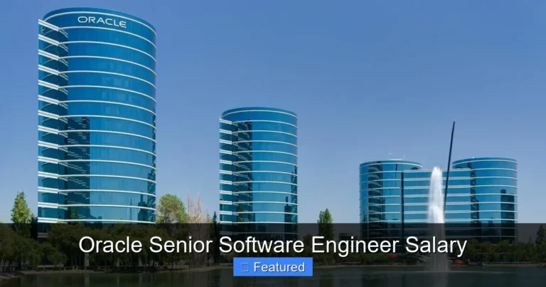 Oracle Senior Software Engineer Salary