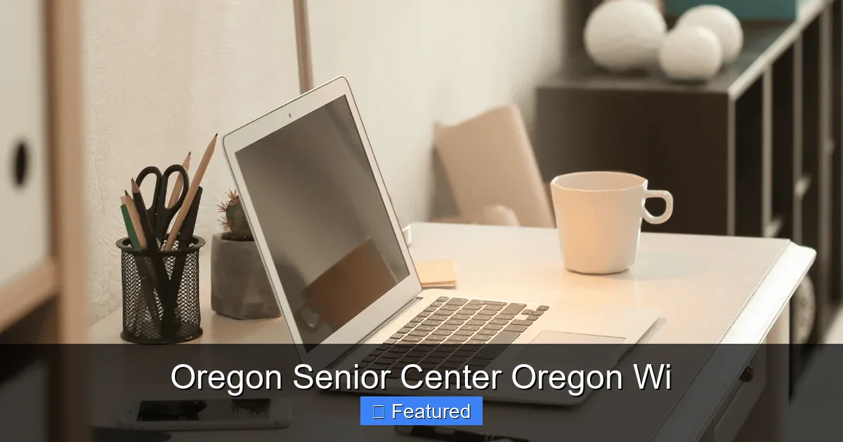 Oregon Senior Center Oregon Wi