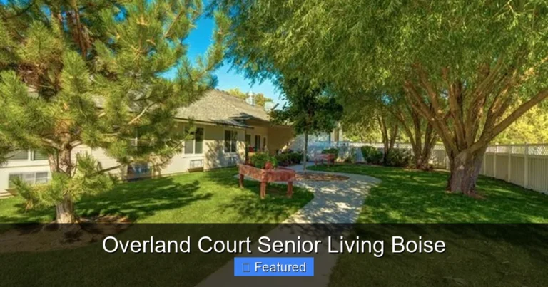 Overland Court Senior Living Boise