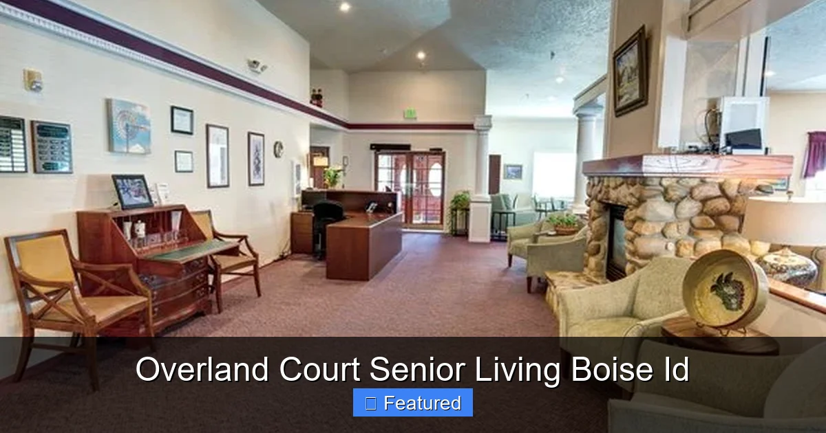 Overland Court Senior Living Boise Id