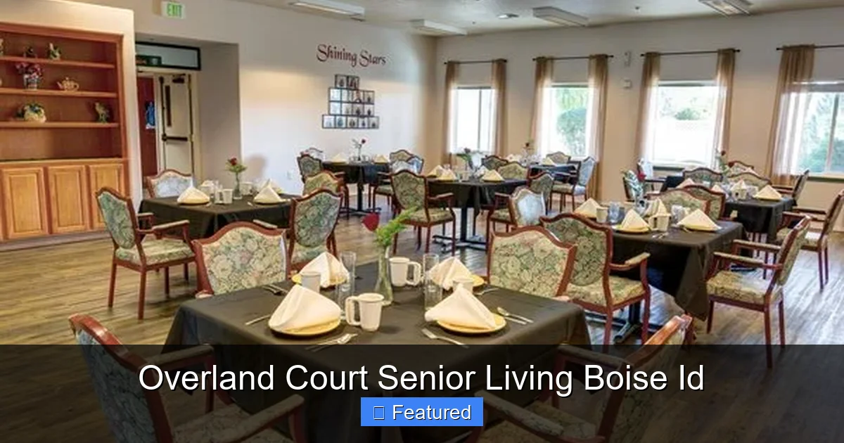 Overland Court Senior Living Boise Id