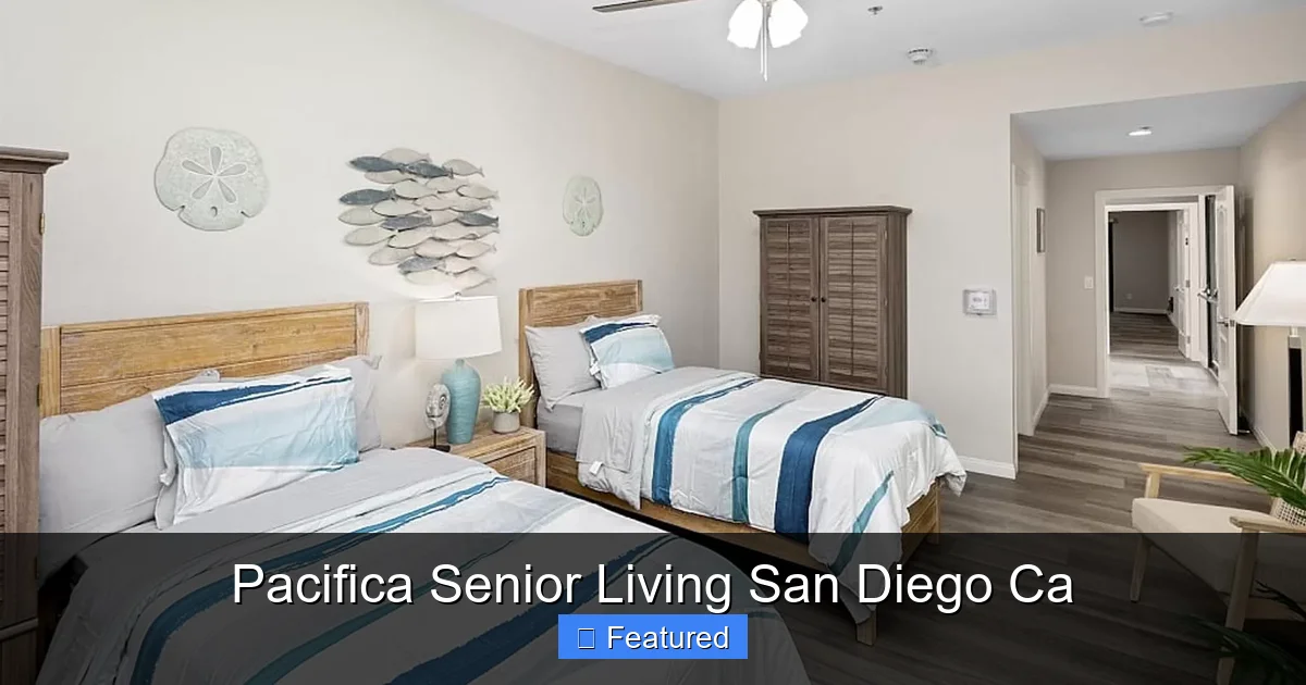 Pacifica Senior Living San Diego Ca