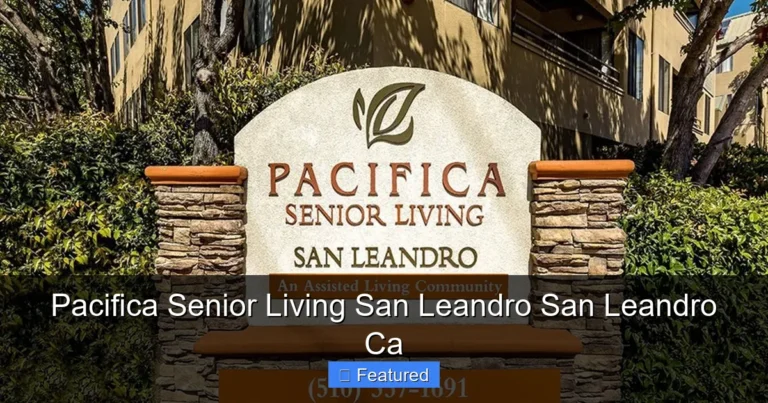 Pacifica Senior Living San Leandro San Leandro Ca