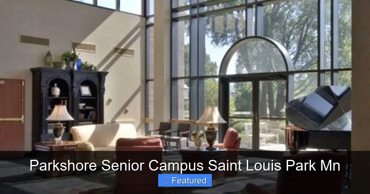 Parkshore Senior Campus Saint Louis Park Mn