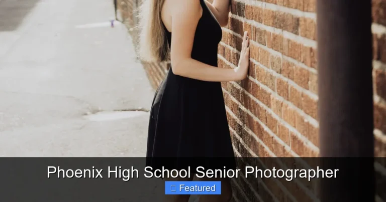 Phoenix High School Senior Photographer