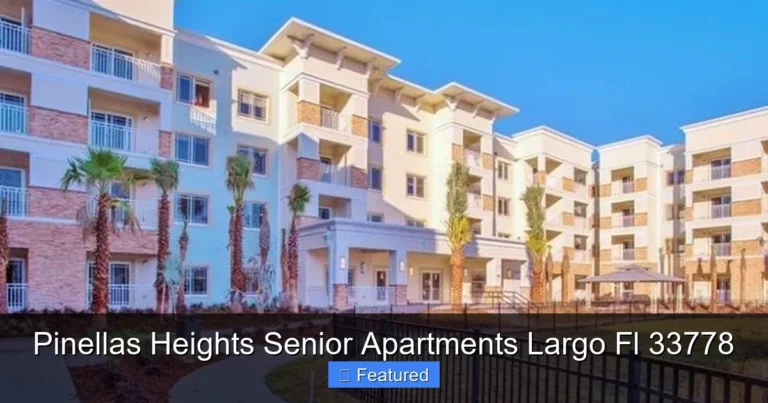 Pinellas Heights Senior Apartments Largo Fl 33778