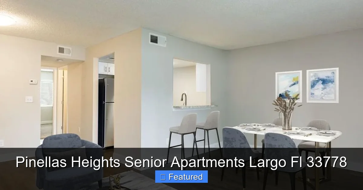 Pinellas Heights Senior Apartments Largo Fl 33778