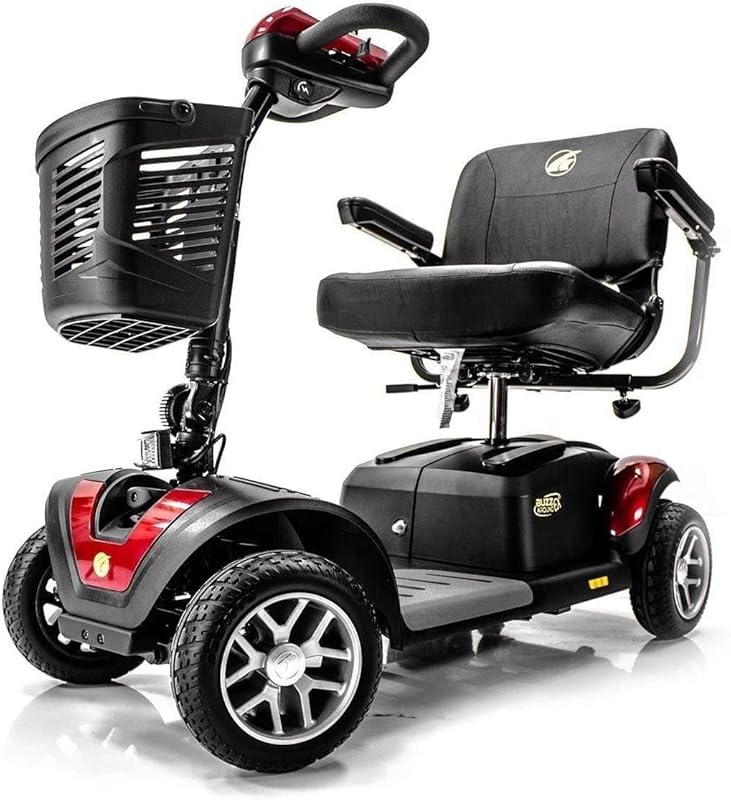 BUZZAROUND EX Extreme 4-Wheel Heavy Duty Long Range Travel Scooter in 