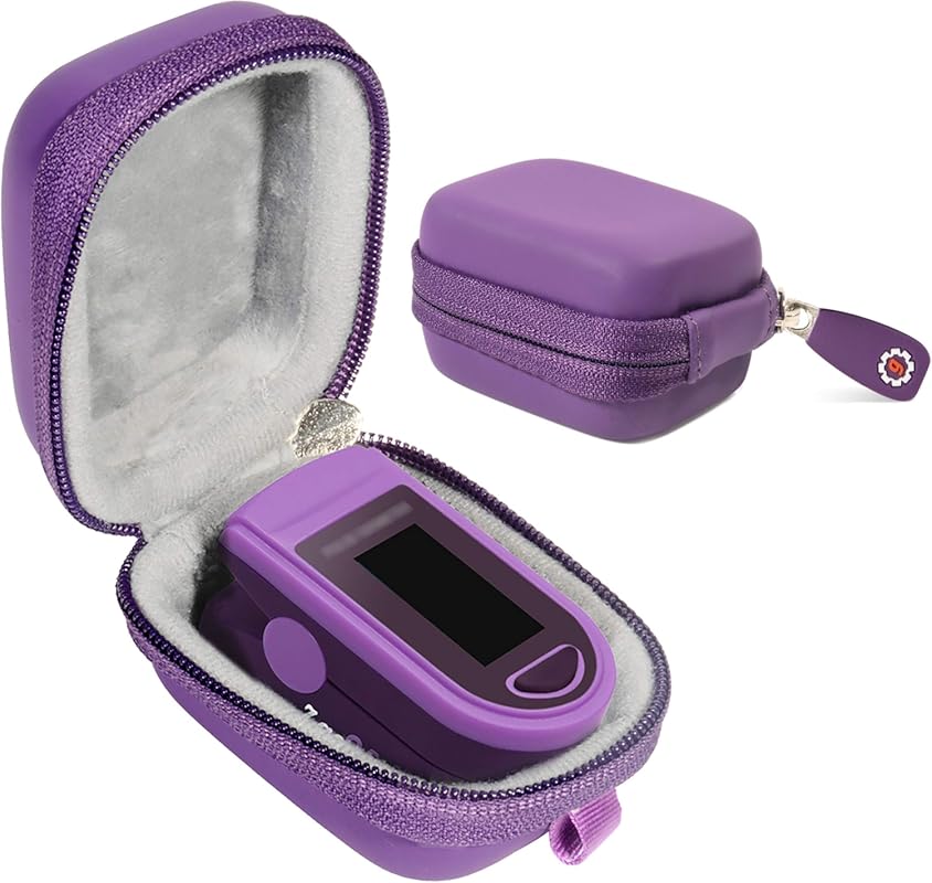 Universal Fingertip Pulse Oximeter Case Compatible with Zacurate Pro 5