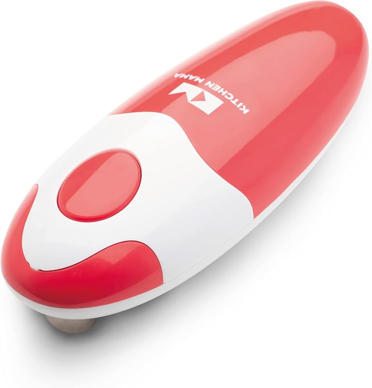 Kitchen Mama Auto Electric Can Opener: one-touch, hands-free, smooth e