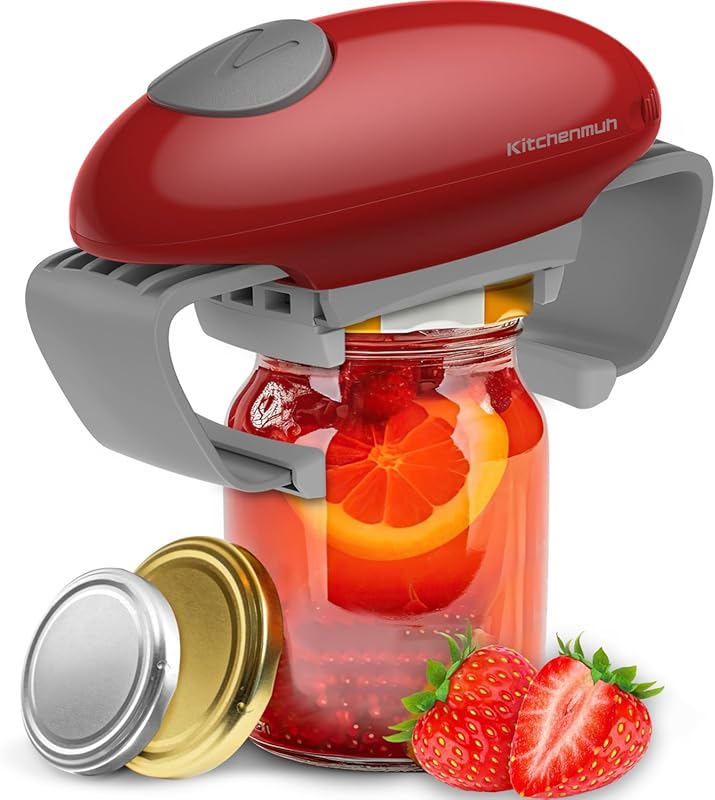 High Torque Electric Jar Opener for Seniors & Arthritis - Hands-Free B