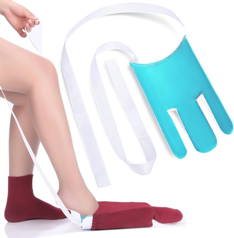 Sock Aid Device for Seniors, Disabled, Pregnant: No Bending Sock Helpe