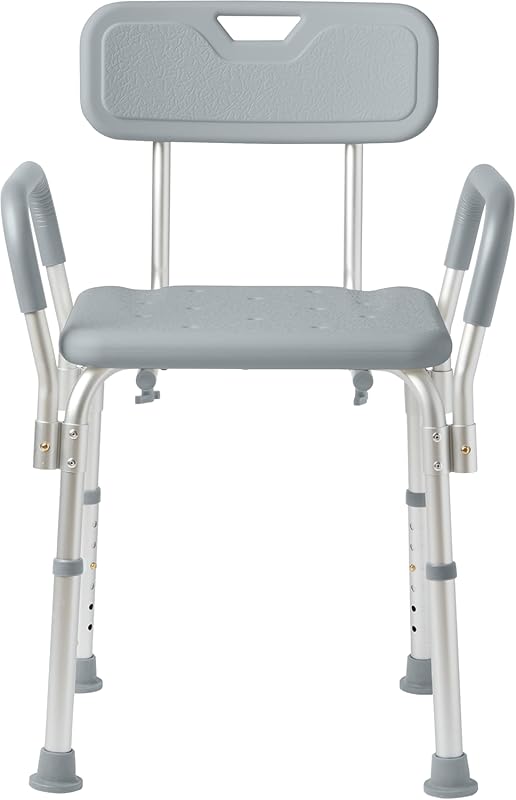 Medline Shower Chair for Elderly, Disabled, Independent Adults: 350 lb