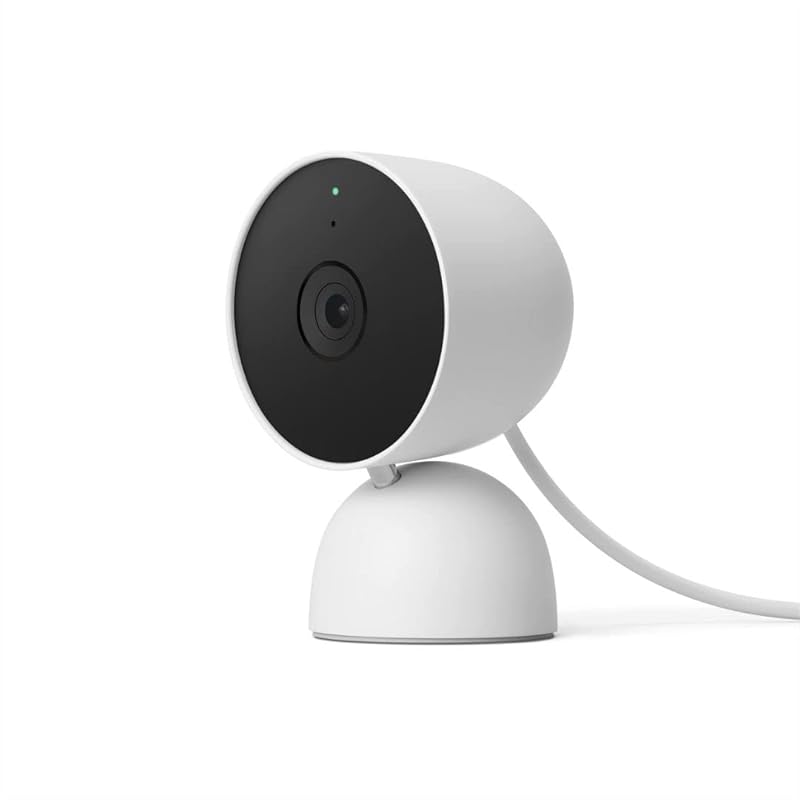 Google Nest Security Cam 1080p Wired 2nd Generation: Night Vision, 2-W