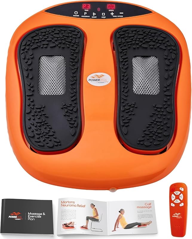 Power Legs Electric Foot Massager with Remote Control Adjustable Speed
