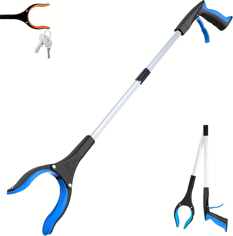 Generic 32-Inch Extra-Long Foldable Grabber Reacher - Heavy Duty Pick 