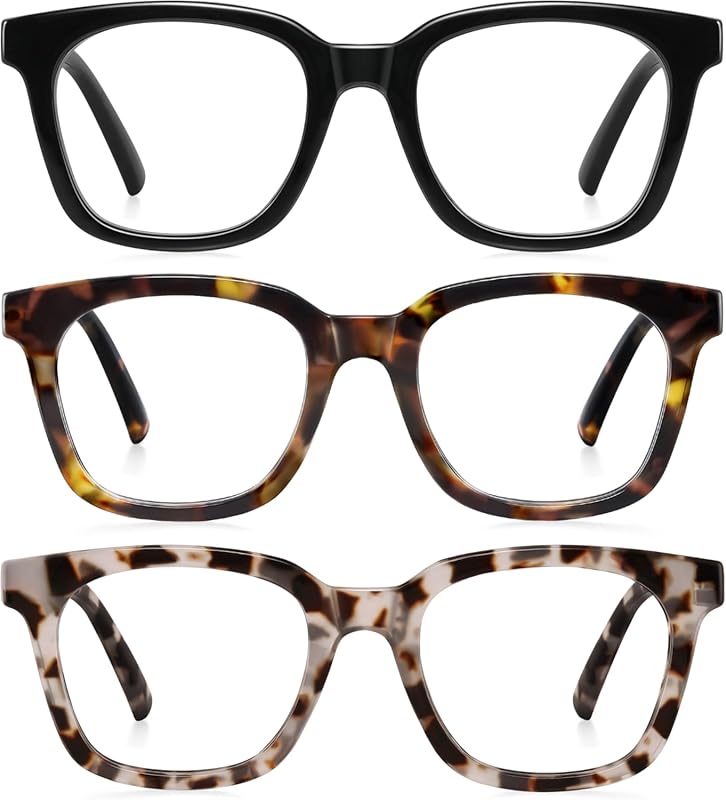 Reading Glasses for Women Men - Blue Light Blocking Magnifying Readers