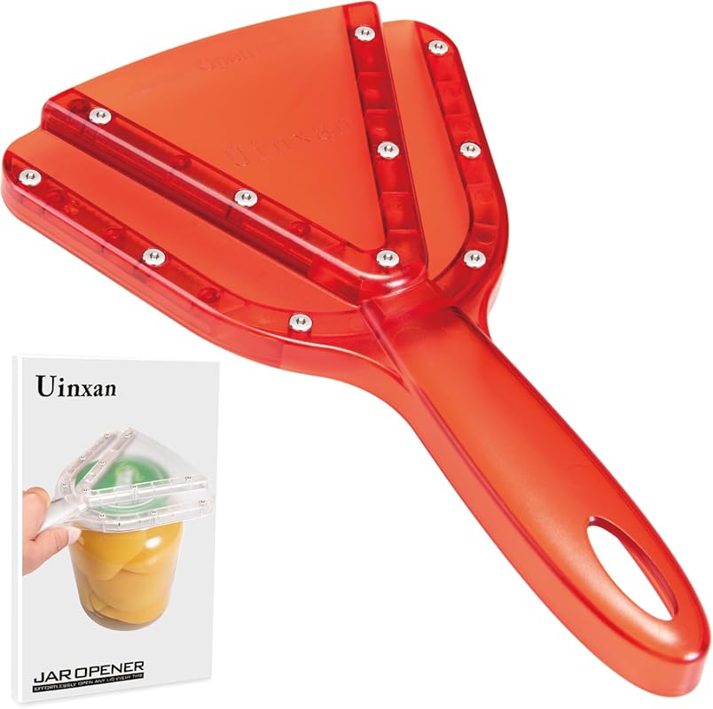 Patent Jar Opener for Weak Hands Seniors - Easy Twist Bottle Caps Uniq