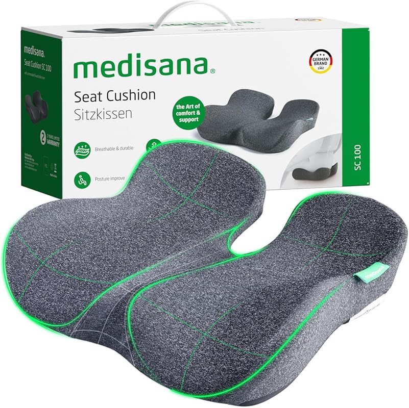 medisana SC 100 Seat Cushion sciatica tailbone coccyx pain relief offi