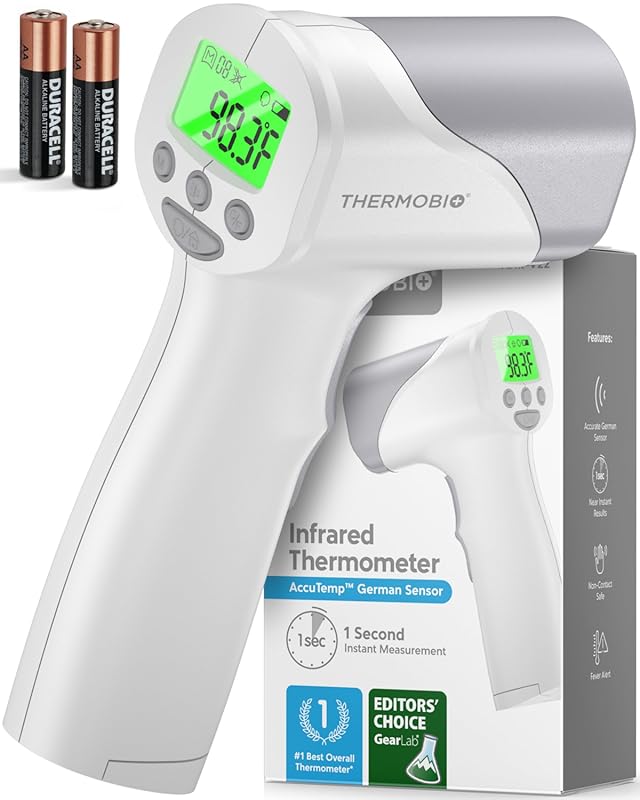 Medical Grade Touchless Infrared Forehead Thermometer for Adults and B
