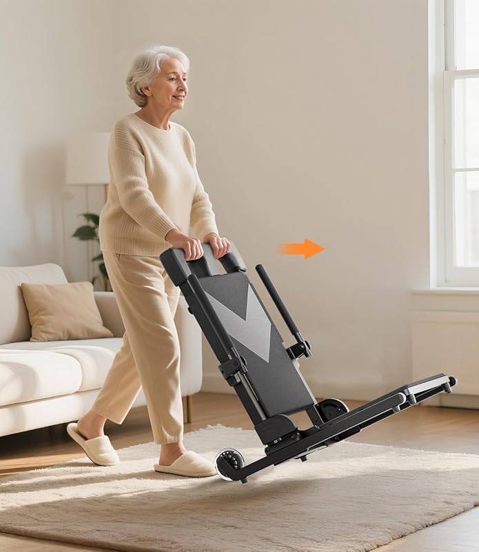 VOCIC AX25 Electric Chair Lift for Women & Seniors: Large Wheels, Ultr