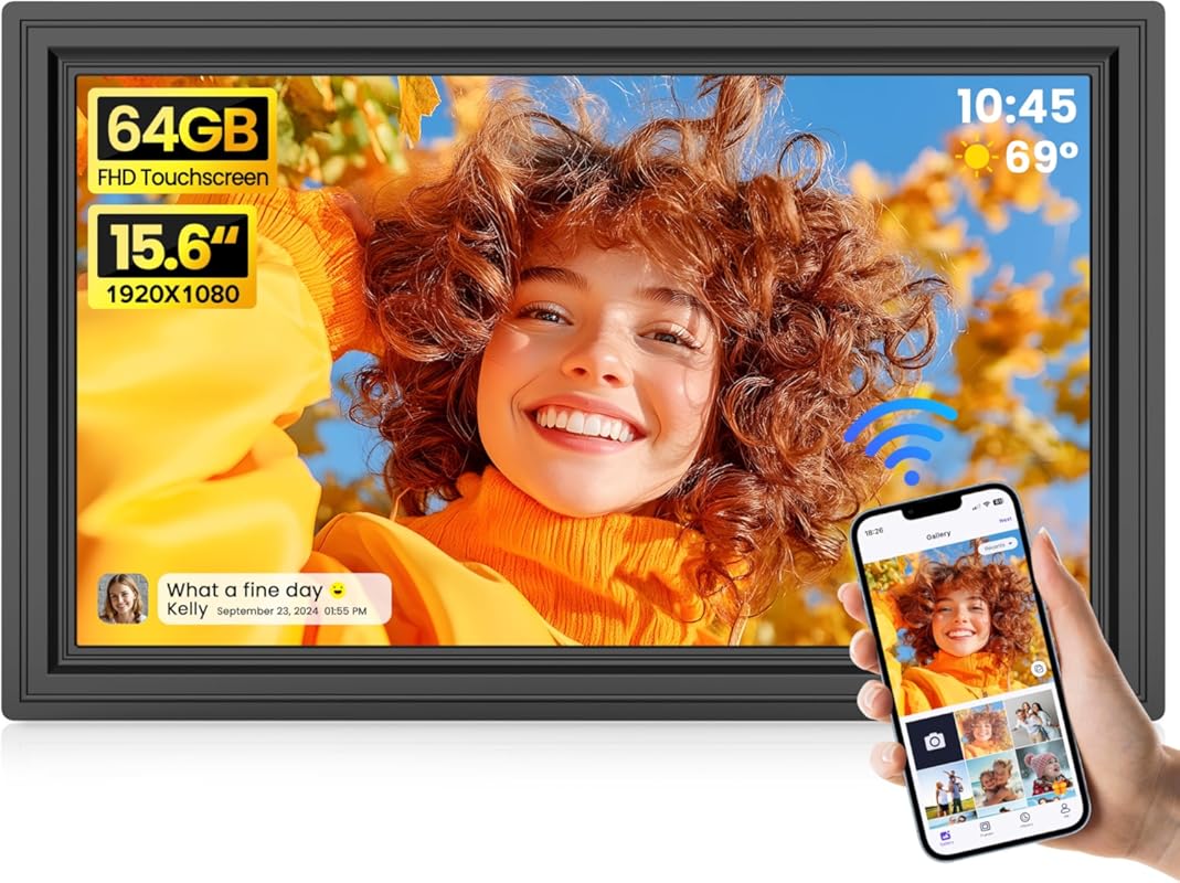 Uhale WiFi Photo Frame: 15.6