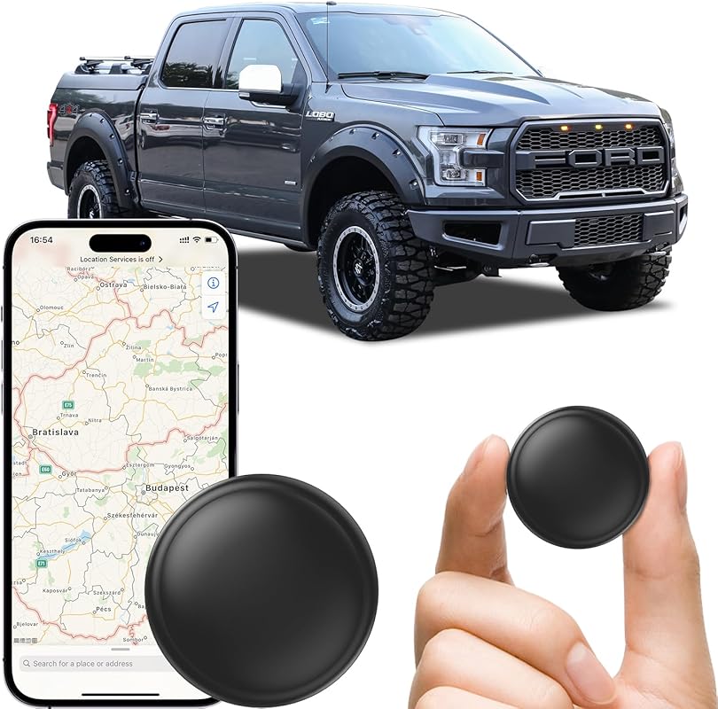 No Subscription Mini GPS Tracker for Vehicles Kids Elderly Pets: Real-