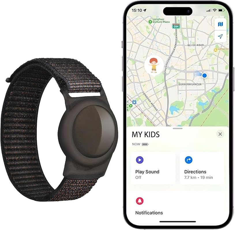 iOS Only GPS Tracker Watch Band for Teens Elderly Special Needs: Apple