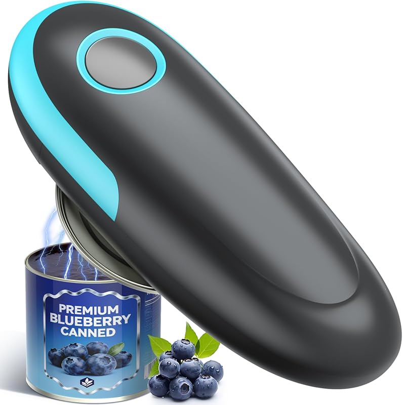 2026 Electric Can Opener: one-touch, smooth edge, food safe, handheld,