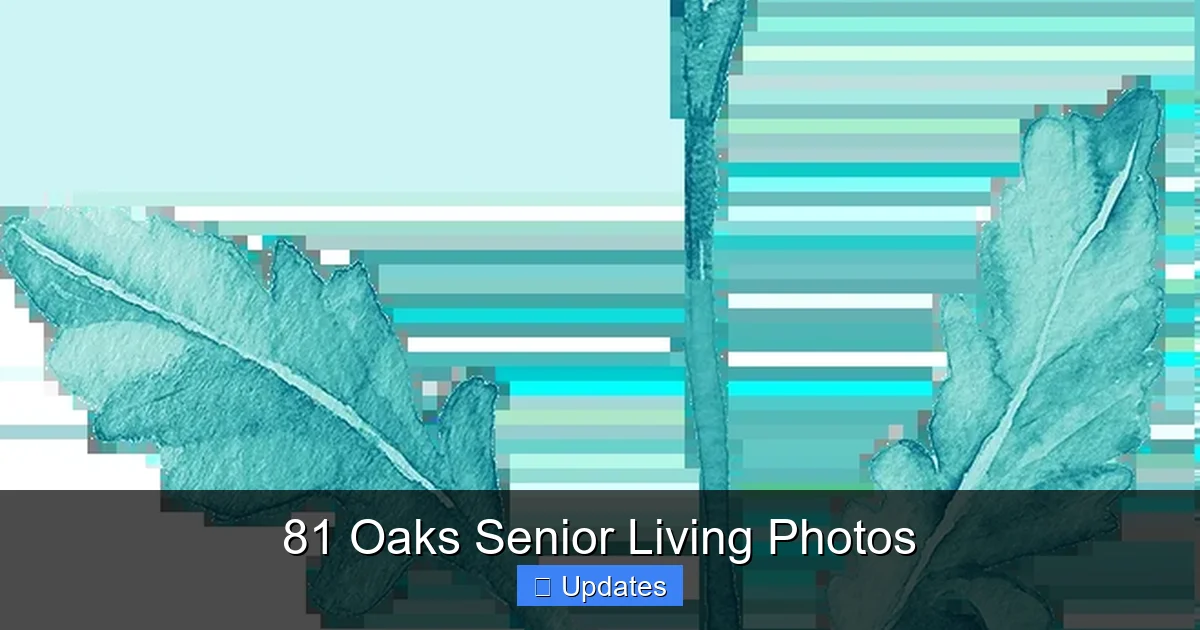 81 Oaks Senior Living Photos