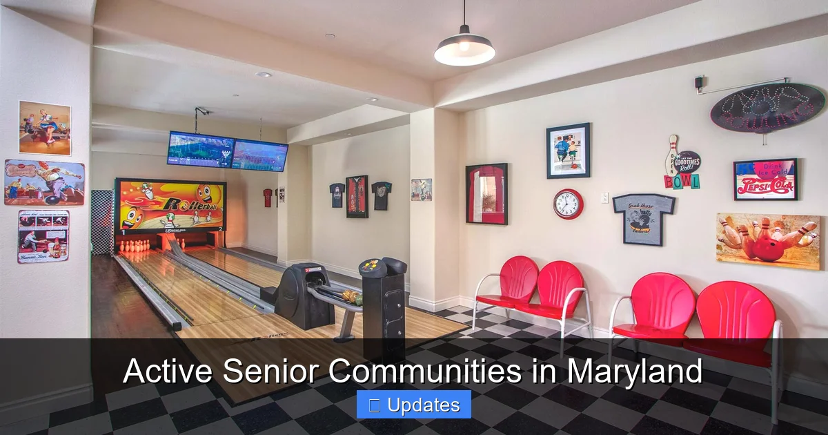 Active Senior Communities in Maryland