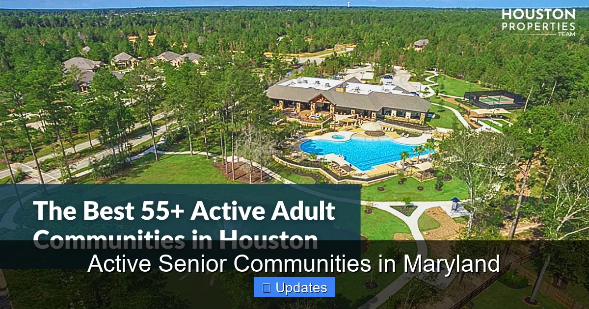 Active Senior Communities in Maryland