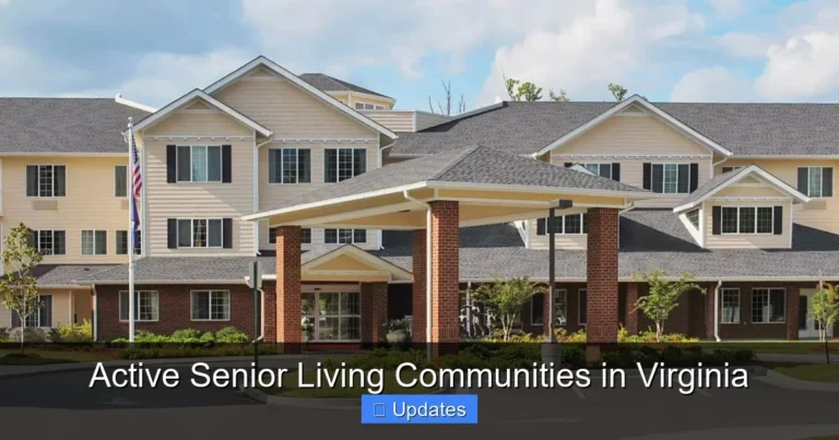 Active Senior Living Communities in Virginia